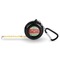 Christmas Holly 6-Ft Pocket Tape Measure with Carabiner Hook - Front