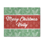 Christmas Holly 8' x 10' Indoor Area Rug (Personalized)