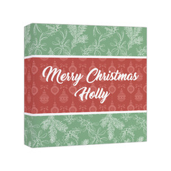 Christmas Holly Canvas Print - 8x8 (Personalized)