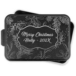 Christmas Holly Aluminum Baking Pan with Lid (Personalized)