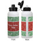 Christmas Holly Aluminum Water Bottle - White APPROVAL