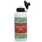 Christmas Holly Aluminum Water Bottle - White Front