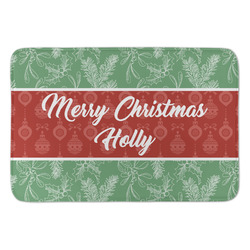 Christmas Holly Anti-Fatigue Kitchen Mat (Personalized)