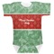 Christmas Holly Baby Bodysuit 0-3 (Personalized)