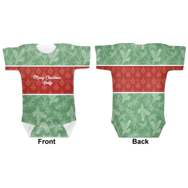 Christmas Holly Baby Bodysuit Approval