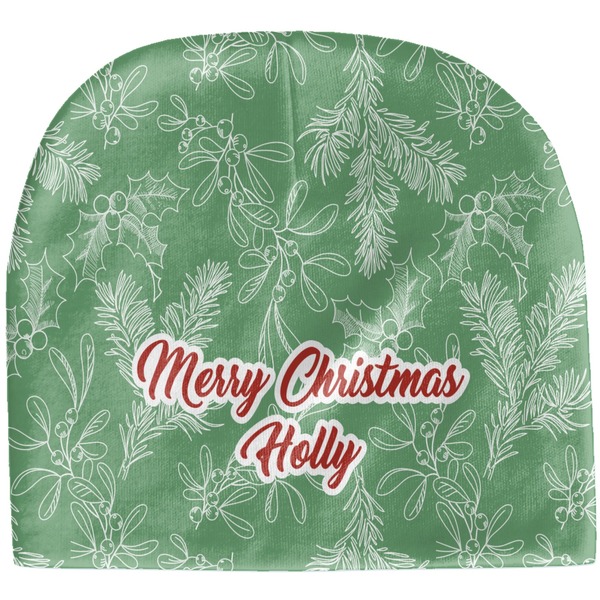 Custom Christmas Holly Baby Hat (Beanie) (Personalized)