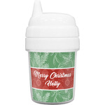 Christmas Holly Baby Sippy Cup (Personalized)