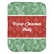 Christmas Holly Baby Swaddling Blanket - Flat
