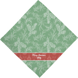 Christmas Holly Dog Bandana Scarf w/ Name or Text