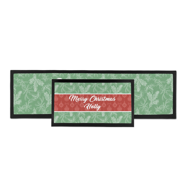 Christmas Holly Bar Mat - Parent Main
