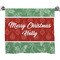 Christmas Holly Bath Towel (Personalized)