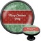 Christmas Holly Black Custom Cabinet Knob (Front and Side)