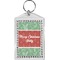Christmas Holly Bling Keychain (Personalized)