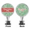 Christmas Holly Bottle Stopper - Front and Back