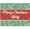 Christmas Holly Burlap Placemat