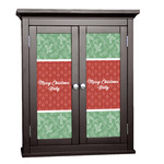 Christmas Holly Cabinet Decal - Small (Personalized)