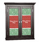 Christmas Holly Cabinet Decal - Small (Personalized)