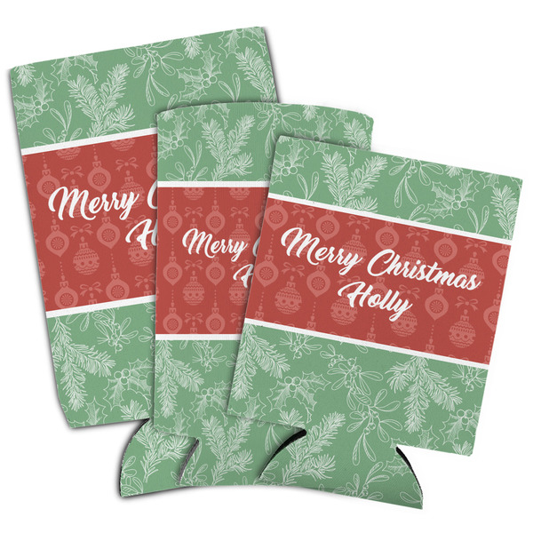 Christmas Holly Can Coolers - PARENT/MAIN