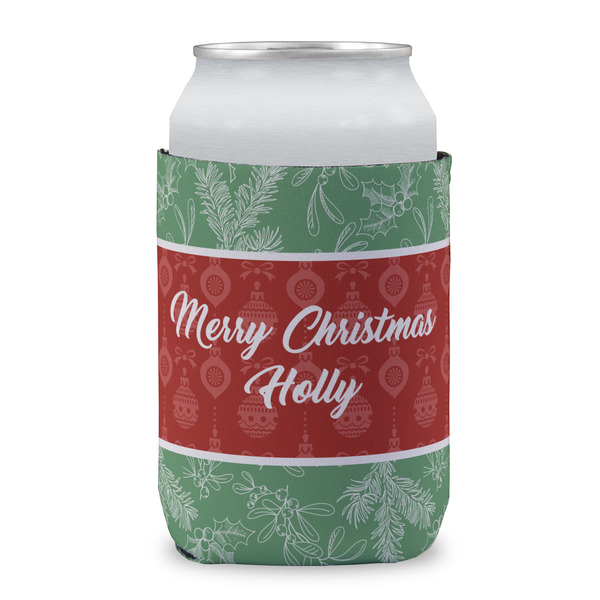 Christmas Holly Can Sleeve
