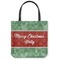 Christmas Holly Canvas Tote Bag (Front)