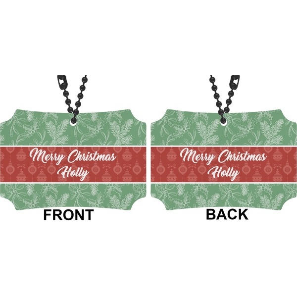 Christmas Holly Car Ornament - Berlin (Approval)