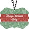 Christmas Holly Car Ornament (Front)