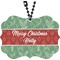 Christmas Holly Rear View Mirror Charm (Personalized)