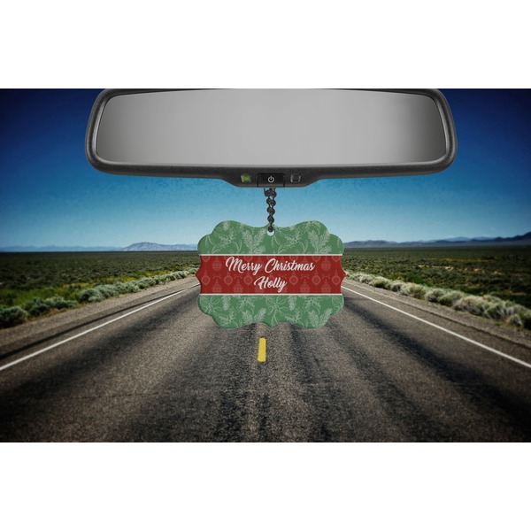 Christmas Holly Car Ornament (Road)