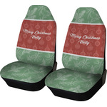 Christmas Holly Car Seat Covers (Set of Two) (Personalized)