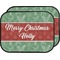 Christmas Holly Car Floor Mats (Back Seat) (Personalized)