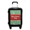 Christmas Holly Carry On Hard Shell Suitcase (Personalized)