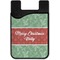 Christmas Holly Cell Phone Credit Card Holder
