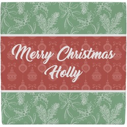 Christmas Holly Ceramic Tile Hot Pad (Personalized)
