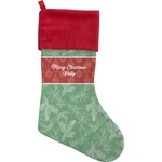 Christmas Holly Holiday Stocking (Personalized)