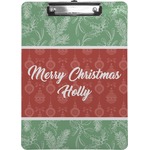 Christmas Holly Clipboard (Personalized)