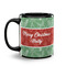 Christmas Holly Coffee Mug - 11 oz - Black