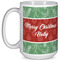 Christmas Holly Coffee Mug - 15 oz - White Full