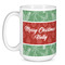 Christmas Holly Coffee Mug - 15 oz - White