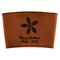 Christmas Holly Leatherette Cup Sleeve (Personalized)