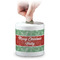 Christmas Holly Coin Bank (Personalized)