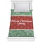 Christmas Holly Comforter - Twin (Personalized)