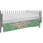 Christmas Holly Crib Skirt (Personalized)