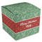 Christmas Holly Cube Favor Gift Box - Front/Main