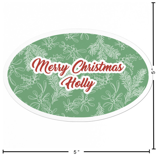 Christmas Holly Custom Shape Iron On Patches - L - APPROVAL
