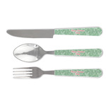 Christmas Holly Cutlery Set (Personalized)