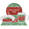 Christmas Holly Dinner Set - 4 Pc (Personalized)