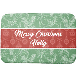 Christmas Holly Dish Drying Mat (Personalized)