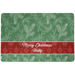 Christmas Holly Dog Food Mat w/ Name or Text