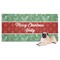 Christmas Holly Dog Towel