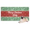 Christmas Holly Dog Towel (Personalized)